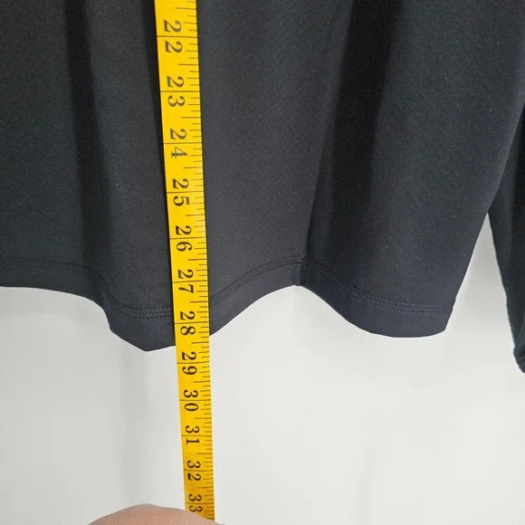 KJUS Men Hydraulic Half-Zip Pullover Black MS25-807 Size 2XL XXL Mock Neck NWT - Picture 8 of 10